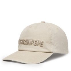 Czapka z daszkiem Patrizia Pepe. Brązowe czapki i kapelusze damskie Patrizia Pepe, bez wzorów. Za 239.99 zł.