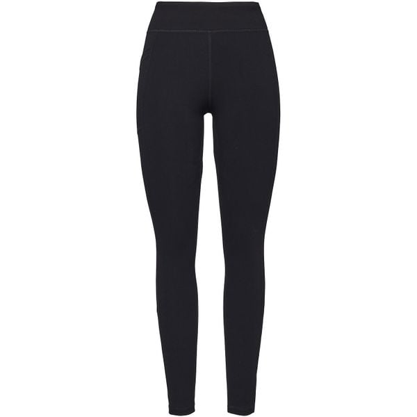 Damskie legginsy Black Diamond Session. Czarne legginsy damskie Black Diamond, l, bez wzorów, z materiału. Za 312.80 zł.