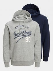 Jack & Jones Komplet 2 bluz Ethan 12221273 Kolorowy Regular Fit. Bluzy męskie Jack & Jones, l, bez wzorów, z syntetyku, bez kaptura. Za 219.99 zł.