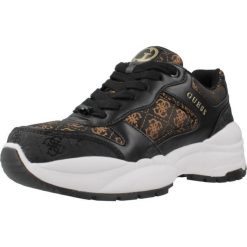 Buty GUESS FLFSAM FAL12 Czarny. Czarne obuwie sportowe damskie Guess, z aplikacjami, z syntetyku, trekkingowe. Za 454.99 zł.