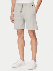 BOSS Szorty sportowe Structure 50540581 Szary Regular Fit. Szare krótkie spodenki sportowe męskie Boss, l, bez wzorów, z syntetyku. Za 379.99 zł.