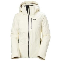 Damska kurtka narciarska Helly Hansen Alphelia. Białe kurtki damskie Helly Hansen, l, bez wzorów, z elastanu, bez kaptura, narciarskie. Za 1,716.15 zł.