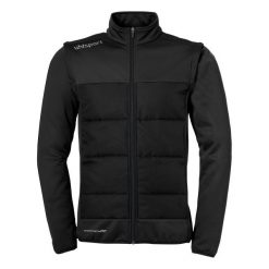 Kurtka z odpinanymi rękawami Uhlsport Essential. Czarne kurtki męskie Uhlsport, xl, bez wzorów, z materiału, bez kaptura. Za 254.75 zł.