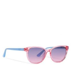 Okulary przeciwsłoneczne Guess. Czerwone okulary przeciwsłoneczne dla dzieci Guess. Za 179.99 zł.