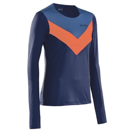 Koszulka sportowa z długim rękawem CEP Chevron damska. Brązowe koszulki sportowe damskie CEP, m, bez wzorów, bez kołnierzyka, bez ramiączek, do biegania. Za 219.00 zł.