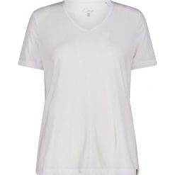 Koszulka sportowa damska CMP 36N7906A001. Białe koszulki sportowe damskie CMP, uniwersalny, bez wzorów, z materiału, bez kołnierzyka, bez ramiączek, trekkingowe. Za 228.00 zł.