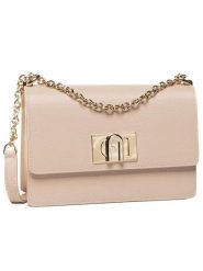 Furla Torebka 1927 BAFKACO-ARE000-B4L00-1-007-20-BG-B Beżowy. Brązowe torebki do ręki damskie Furla, bez wzorów, ze skóry, wizytowe, bez dodatków. Za 1,375.99 zł.