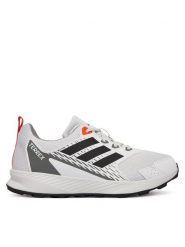 Adidas Buty do biegania Terrex Tracefinder JS0844 Szary. Szare buty sportowe chłopięce Adidas, bez wzorów, z materiału, bez zapięcia, do biegania. Za 219.99 zł.