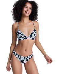 Dół bikini dla Kobiety PRINTED ESSENTIALS Czarny. Czarne bikini damskie Roxy, l, bez wzorów. Za 129.99 zł.