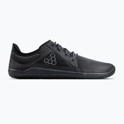 Buty barefoot damskie Vivobarefoot Primus Lite IV. Czarne obuwie sportowe damskie Vivobarefoot, bez wzorów, z materiału, do biegania. Za 429.00 zł.