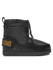 LOVE MOSCHINO Śniegowce JA24972G0LEB000A Czarny. Czarne śniegowce i trapery damskie Love Moschino, z materiału. Za 739.99 zł.