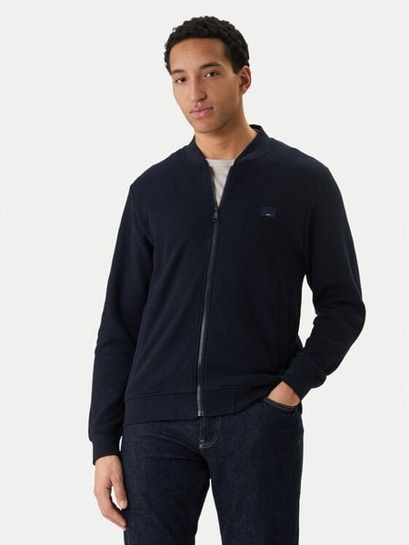 Jack & Jones Bluza Roy Bomber 12293215 Granatowy Regular Fit. Niebieskie bluzy męskie Jack & Jones, l, bez wzorów, z bawełny, bez kaptura. Za 182.99 zł.