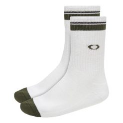 Skarpetki turystyczne długie unisex Oakley Essential Socks 3 pary. Białe skarpety męskie Oakley, bez wzorów. Za 67.99 zł.