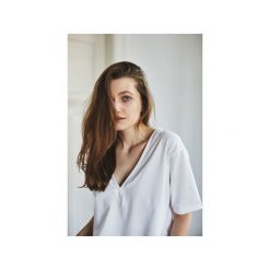 VIVIAN BIAŁY t-shirt. Białe t-shirty damskie Gau great as you, z bawełny. Za 149.00 zł.