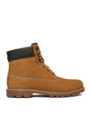 Lasocki Trzewiki CEO-CHEROKE-01 MI25 Brązowy. Brązowe botki męskie Lasocki, bez wzorów, z nubiku, bez zapięcia. Za 299.99 zł.