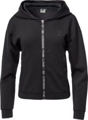 IQ Damska bluza Iq cross the line INET WMNS czarny rozmiar XL. Czarne bluzy damskie IQ, xl, bez wzorów, bez kaptura. Za 288.65 zł.