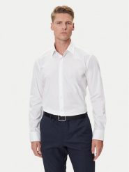 BOSS Koszula H-Joe 50549923 Biały Regular Fit. Białe koszule męskie Boss, m, bez wzorów, z bawełny, bez kołnierzyka, bez ramiączek. Za 399.99 zł.