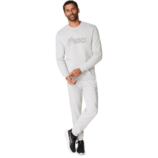 Bluza Asics. Szare bluzy męskie Asics, xs, bez wzorów, z bawełny, bez kaptura. Za 268.50 zł.
