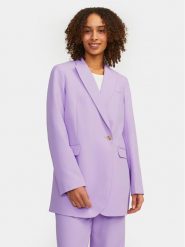 JJXX Marynarka Mary 12200590 Fioletowy Regular Fit. Fioletowe żakiety damskie JJXX, s, bez wzorów, z syntetyku. Za 449.99 zł.