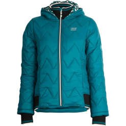 Kurtka zimowa "Waddy" w kolorze turkusowym. Niebieskie kurtki damskie TAO Sportswear, na zimę, z materiału. W wyprzedaży za 434.95 zł.