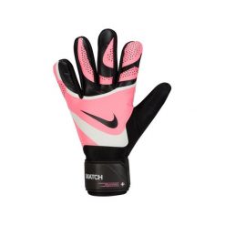 Rękawice bramkarskie dziecięce Nike Match. Czarne rękawiczki dziecięce Nike, bez wzorów. Za 115.14 zł.