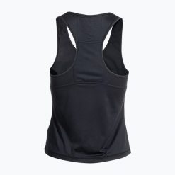 Koszulka do biegania damska Joma R-Nature Tank Top. Czarne bielizna termoaktywna damska Joma, bez wzorów, bez kołnierzyka, bez ramiączek, do biegania. Za 79.99 zł.