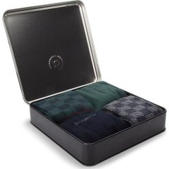 Zestaw 4 par wysokich skarpet męskich BUGATTI - 6286X Navy 545. Skarpety męskie marki Bugatti. W wyprzedaży za 59.00 zł.