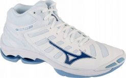 Mizuno Wave Voltage 2 Mid V1GA246511 białe 44,5. Białe buty sportowe męskie Mizuno, bez zapięcia, mizuno wave. Za 496.99 zł.