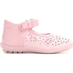 Jasnoróżowe Półbuty Worship Princess. Czerwone półbuty dziewczęce Born2be, z materiału. Za 29.99 zł.