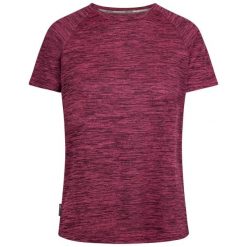 T-shirt damski Trespass Selinne. Czerwone t-shirty damskie Trespass, m, bez wzorów, z materiału, eleganckie, bez kołnierzyka. Za 87.65 zł.