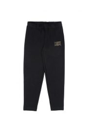 Legginsy Leone 1947 Goldfarbene ze stretchem Baumwolle für Mädchen. Czarne legginsy dla dziewczynek LEONE 1947 APPAREL, bez wzorów, z bawełny. Za 147.35 zł.