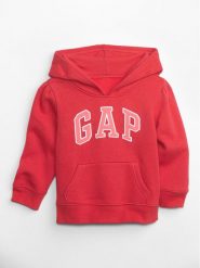 Gap Bluza 787746-01 Czerwony Regular Fit. Czerwone bluzy dla dziewczynek GAP, bez wzorów, z bawełny, bez ramiączek, bez kaptura. Za 69.99 zł.