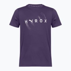 Koszulka treningowa męska PUMA Hyrox Cloudspun Thermoadapt Tee purple. Fioletowe buty sportowe męskie Puma, m, bez wzorów, z materiału, bez kołnierzyka, bez ramiączek, na fitness i siłownię. Za 179.99 zł.