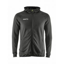 Bluza treningowa męska Craft Extend Full Zip. Szare bluzy męskie Craft, m, bez wzorów, z materiału, z kapturem. Za 345.00 zł.