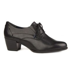 Buty Tamaris ze skóry naturalnej czarne. Czarne śniegowce i trapery damskie Trespass, z materiału. Za 276.99 zł.