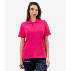 Polo letnie Givova z piqué bawełny dla mężczyzn. Koszule męskie Givova, na lato, m, bez wzorów, z bawełny, eleganckie, bez kołnierzyka, bez ramiączek. Za 155.99 zł.