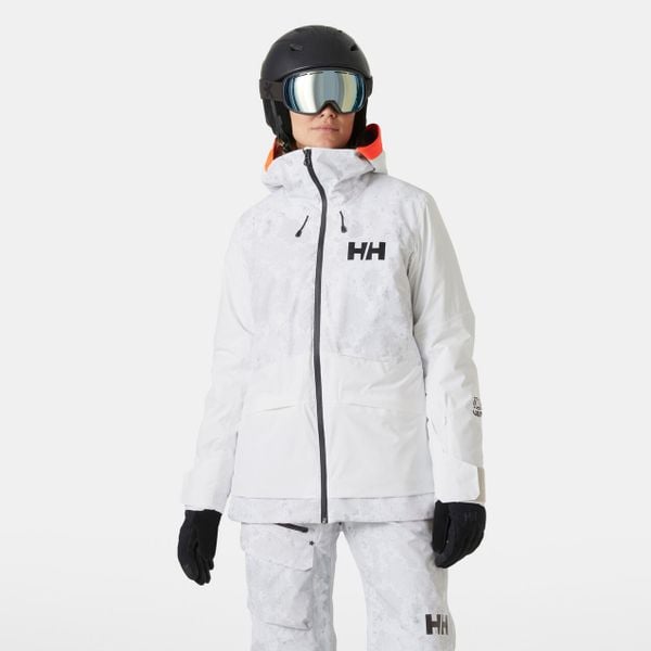 Damska kurtka narciarska Helly Hansen Powchaser 2.0. Szare kurtki damskie Helly Hansen, l, bez wzorów, z dzianiny, bez kaptura, narciarskie, primaloft. Za 1,233.60 zł.