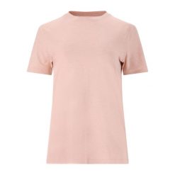 Damski jersey Endurance Alvaly. Czerwone koszulki sportowe damskie Endurance, bez wzorów, z jersey, bez kołnierzyka, bez ramiączek, na fitness i siłownię. Za 132.50 zł.