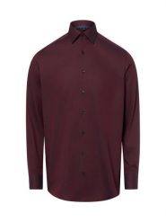 Finshley & Harding koszula biznesowa Mężczyźni Modern Fit Bawełna (100%) czerwony, 40. Czerwone koszule męskie Finshley & Harding, m, bez wzorów, z bawełny, biznesowe, bez kołnierzyka, bez ramiączek. Za 229.95 zł.