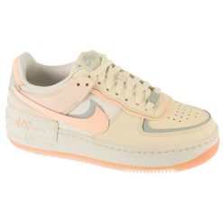 Buty Nike Air Force 1 Shadow W DZ1847-105. Obuwie sportowe damskie bez wzorów, z gumy, do koszykówki, Nike Air Force. Za 755.77 zł.