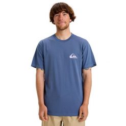 Top typu tank dla ARCHIVE. Niebieskie t-shirty męskie Quiksilver, m, bez wzorów, z bawełny, bez kołnierzyka. Za 109.99 zł.