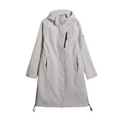 Parka dla kobiet 4F F1114. Szare parki damskie 4f, na lato, l, bez wzorów, z materiału, bez kaptura. Za 335.00 zł.