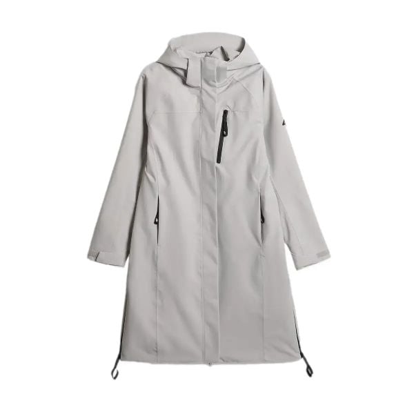 Parka dla kobiet 4F F1114. Szare parki damskie 4f, na lato, l, bez wzorów, z materiału, bez kaptura. Za 335.00 zł.