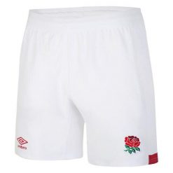 Szorty domowe Angleterre 2023. Białe krótkie spodenki sportowe męskie Umbro, s, bez wzorów, z materiału. Za 381.00 zł.