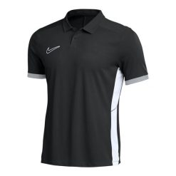 Męska Koszulka Polo DriFit Academy 25. Czarne koszulki polo męskie Nike, m, bez wzorów, bez ramiączek. Za 211.99 zł.