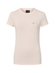 Armani Exchange Koszulka Kobiety Bawełna różowy, XL. Czerwone t-shirty damskie Armani Exchange, xl, bez wzorów, z bawełny, eleganckie, bez kołnierzyka. Za 169.95 zł.