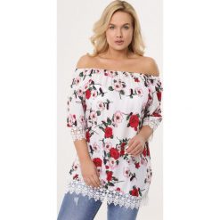 Biała Bluzka Wondrous. Bluzki damskie marki Born2be. Za 39.99 zł.