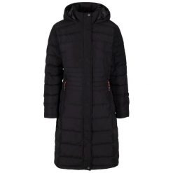 Parka dla kobiet Trespass Bitsy. Czarne parki damskie Trespass, na zimę, xl, bez wzorów, z polaru, eleganckie, bez kaptura. Za 575.55 zł.