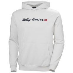 Bluza Helly Hansen Core Graphic. Szare bluzy męskie Helly Hansen, m, bez wzorów, bez kaptura. W wyprzedaży za 263.85 zł.