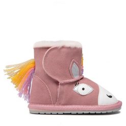 Śniegowce EMU Australia. Czerwone śniegowce dziewczęce Emu Australia, bez zapięcia. Za 259.99 zł.